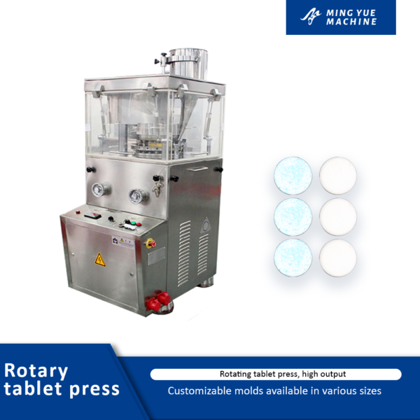 Large rotary tablet press