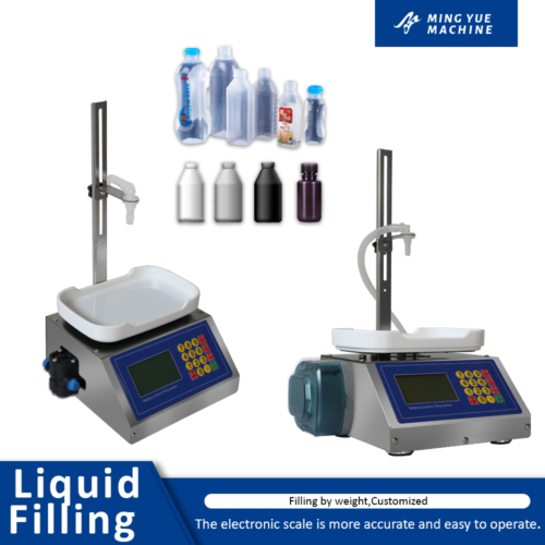 Weighing liquid filling machine